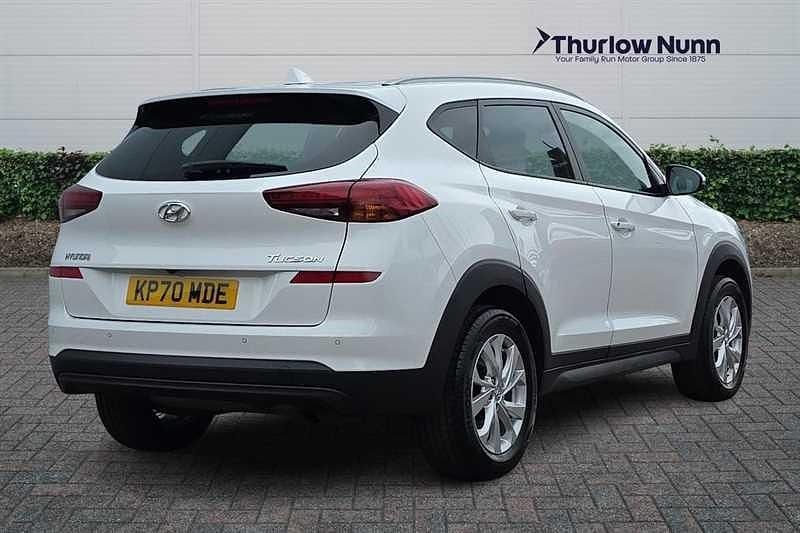 Used Hyundai Tucson SE 132 HP (97 kW) 2020 White SUV