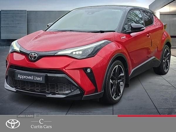 Used Toyota C-HR Sport 122 HP (89 kW) 2021 Red/black SUV