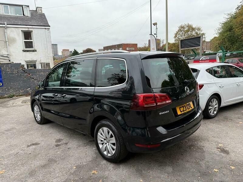 Used VW Sharan SE 177 HP (130 kW) 2017 Black MPV