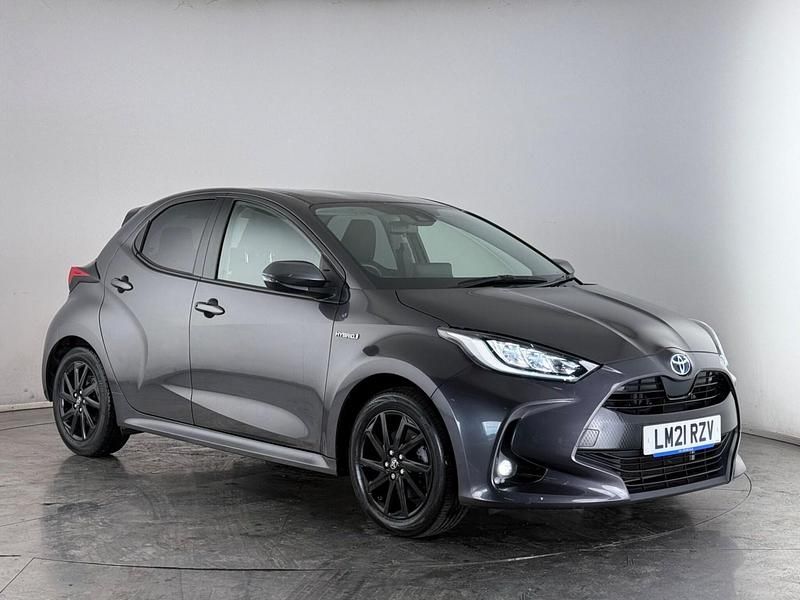 Used Toyota Yaris Hybrid Design 2021 Grey Hatchback