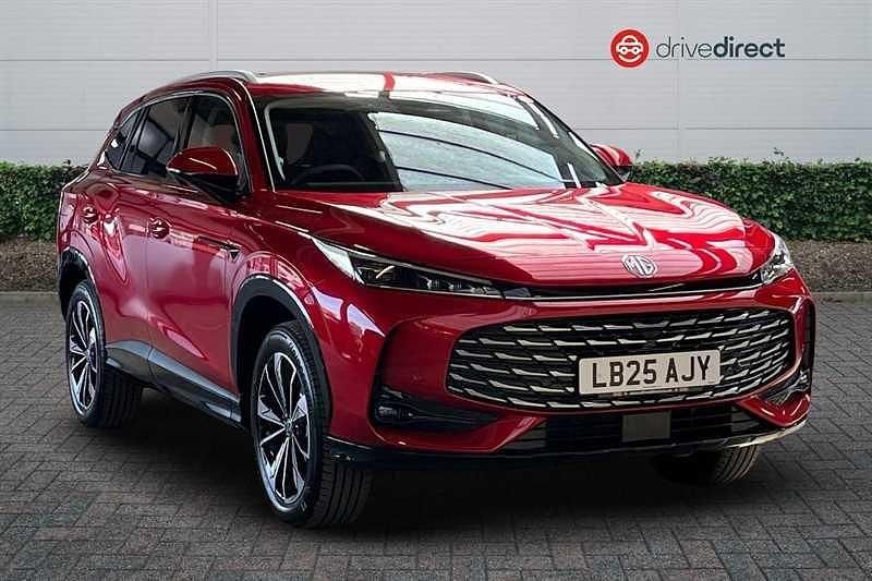 Tri coat dynamic red Used 2024 MG HS Trophy SUV | £23,850 - Image 1/4