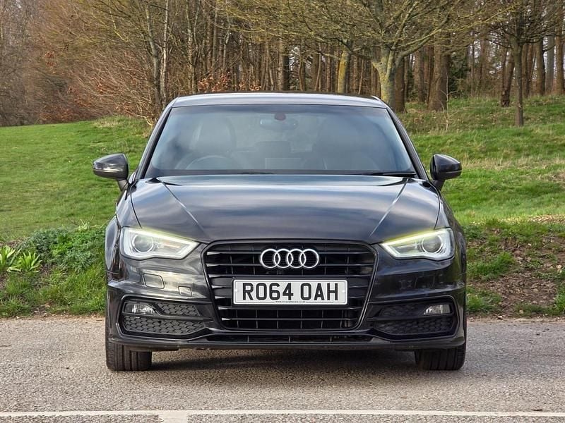 Used Audi A3 S-Line 2014 Black Hatchback
