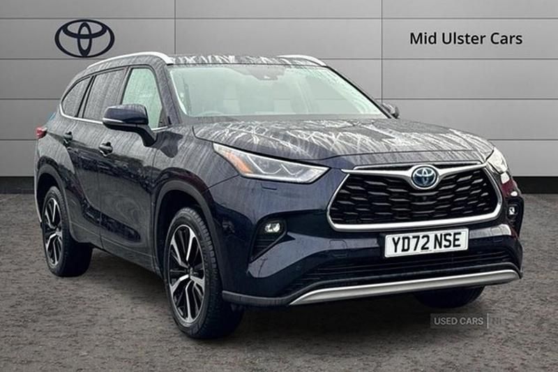 Used Toyota Highlander Premium 2022 Blue SUV