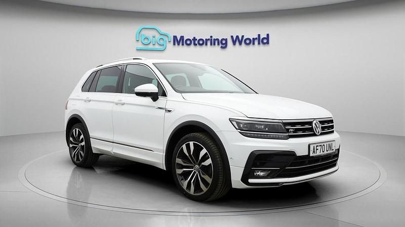 Used VW Tiguan R-line 230 HP (169 kW) 2020 White SUV