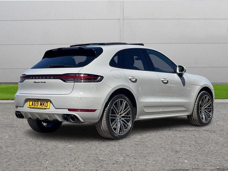 Grey Used 2020 Porsche Macan Turbo SUV | £47,699 (Good price) - Image 1/4