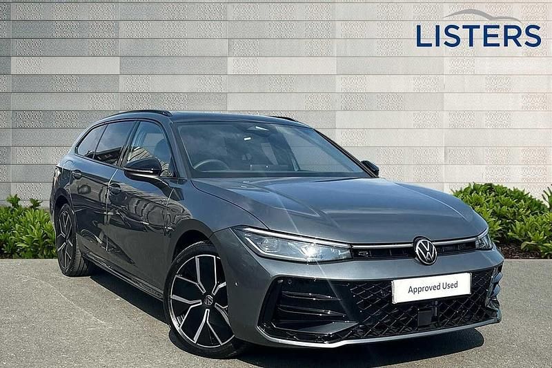 Grey Used 2025 VW Passat R-line Estate | £51,490 - Image 1/4