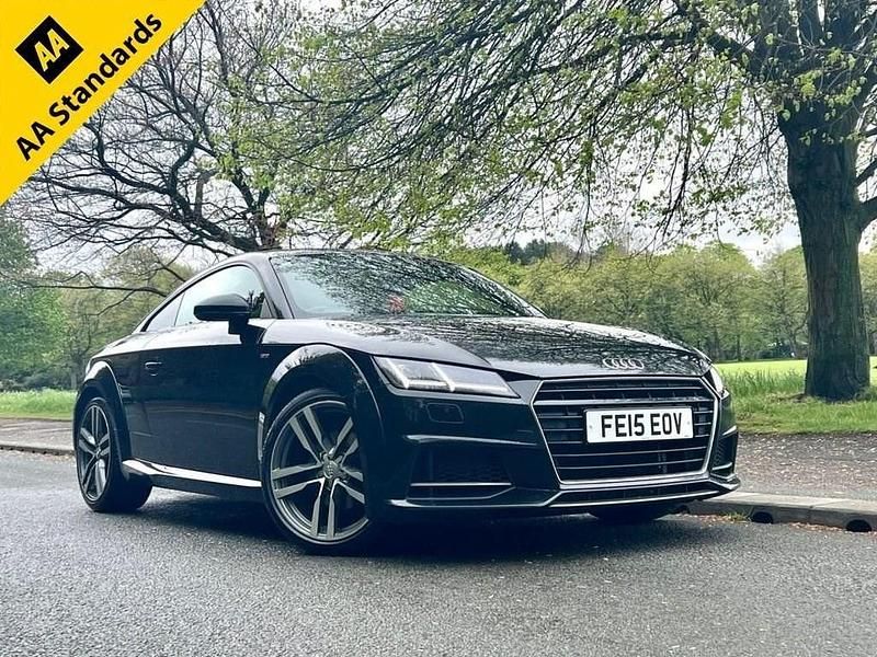 Black Used 2015 Audi TT S-Line Coupe | £9,195 (Fair price) - Image 1/4