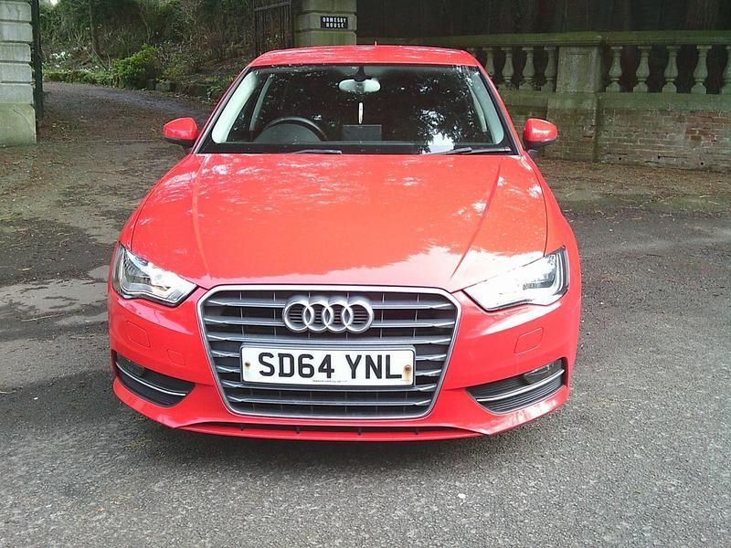 Used Audi A3 2014 Red Hatchback