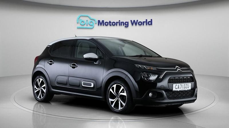 Used Citroën C3 PureTech 83 HP (61 kW) 2022 Black Hatchback