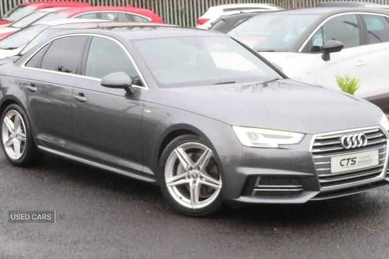 Grey Used 2016 Audi A4 S-Line Sedan | £10,775 (Fair price) - Image 1/1