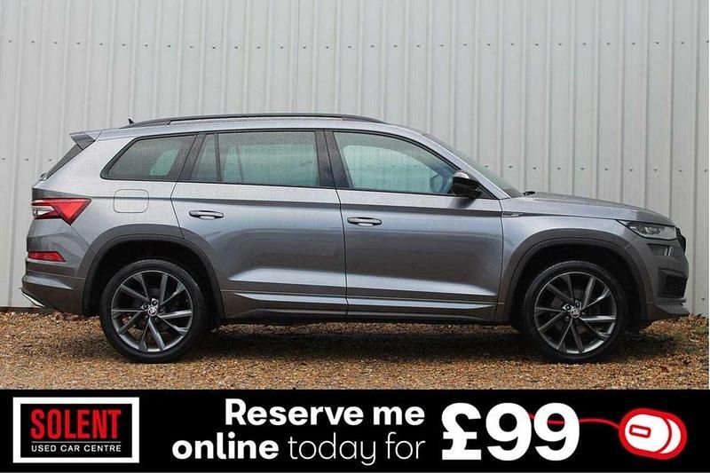 Used Skoda Kodiaq SportLine 150 HP (110 kW) 2022 Grey SUV