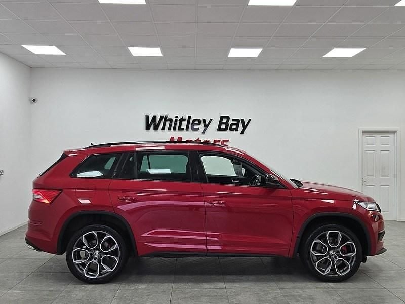 Used Skoda Kodiaq vRS 239 HP (175 kW) 2019 Red SUV