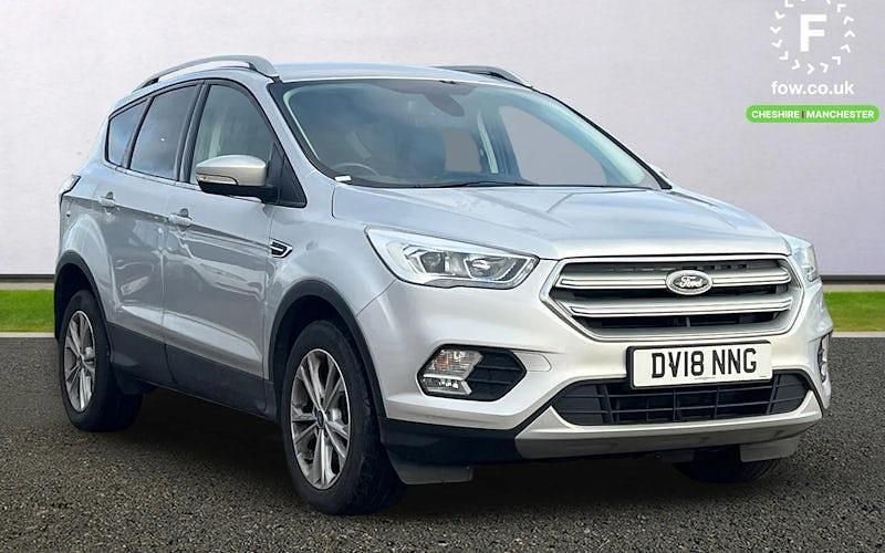 Silver Used 2018 Ford Kuga Titanium SUV | £9,499 (Good price) - Image 1/4