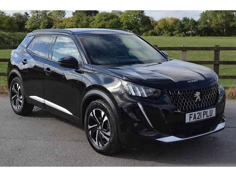 Black Used 2021 Peugeot 2008 GTi SUV | £14,789 (Fair price) - Image 1/3