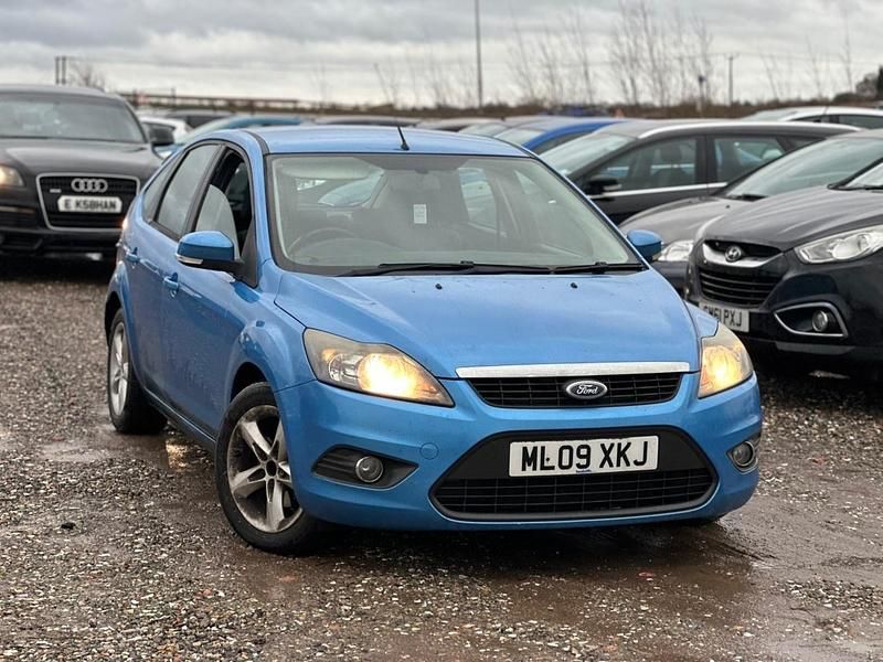 Used Ford Focus Zetec 2009 Blue Hatchback