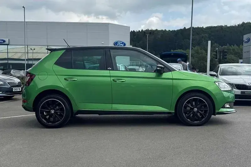 Used Skoda Fabia Monte Carlo 2020 Green Hatchback