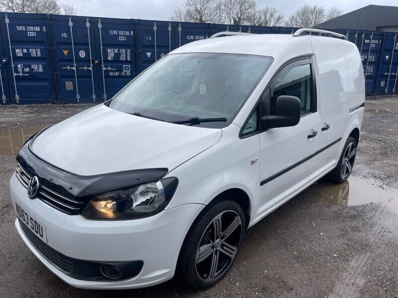 White Used 2014 VW Caddy Startline MPV | £5,495 (A bit pricey) - Image 1/4