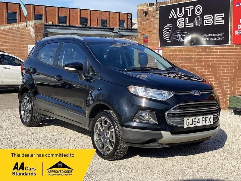 Black Used 2014 Ford Ecosport Titanium SUV | £5,990 (Fair price) - Image 1/3