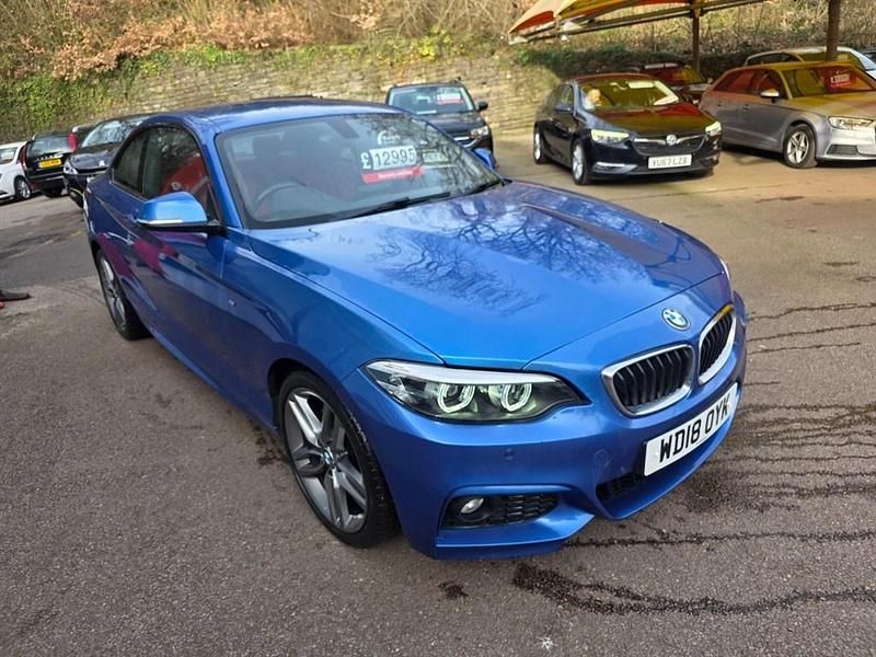 Used BMW 218 M Sport 2018 Blue Coupe