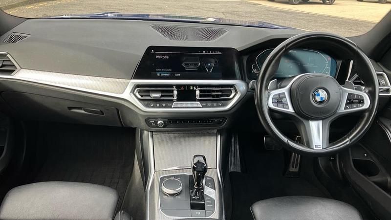 Used BMW 330e M Sport 292 HP (214 kW) 2020 Blue Sedan