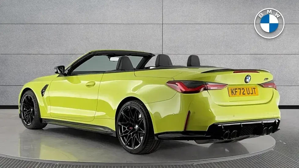 Used BMW M4 Cabriolet Competition Edition 503 HP (369 kW) 2022 Yellow Cabriolet