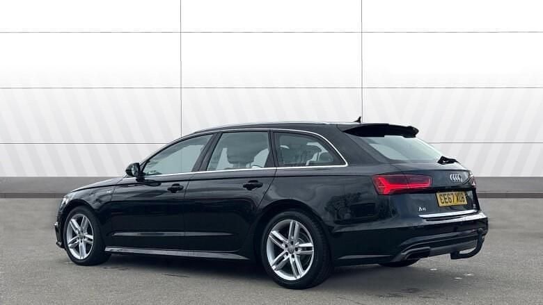 Used Audi A6 S-Line 190 HP (139 kW) 2017 Black Estate