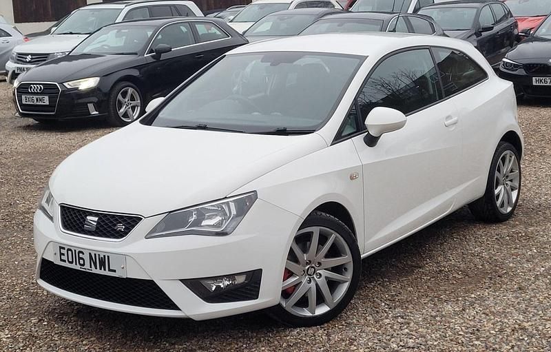 Used Seat Ibiza FR 90 HP (66 kW) 2016 White Hatchback