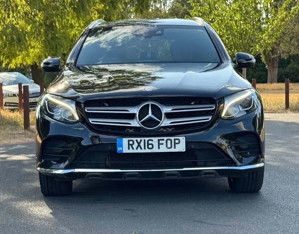 Used Mercedes GLC250 AMG line 204 HP (150 kW) 2016 Black SUV