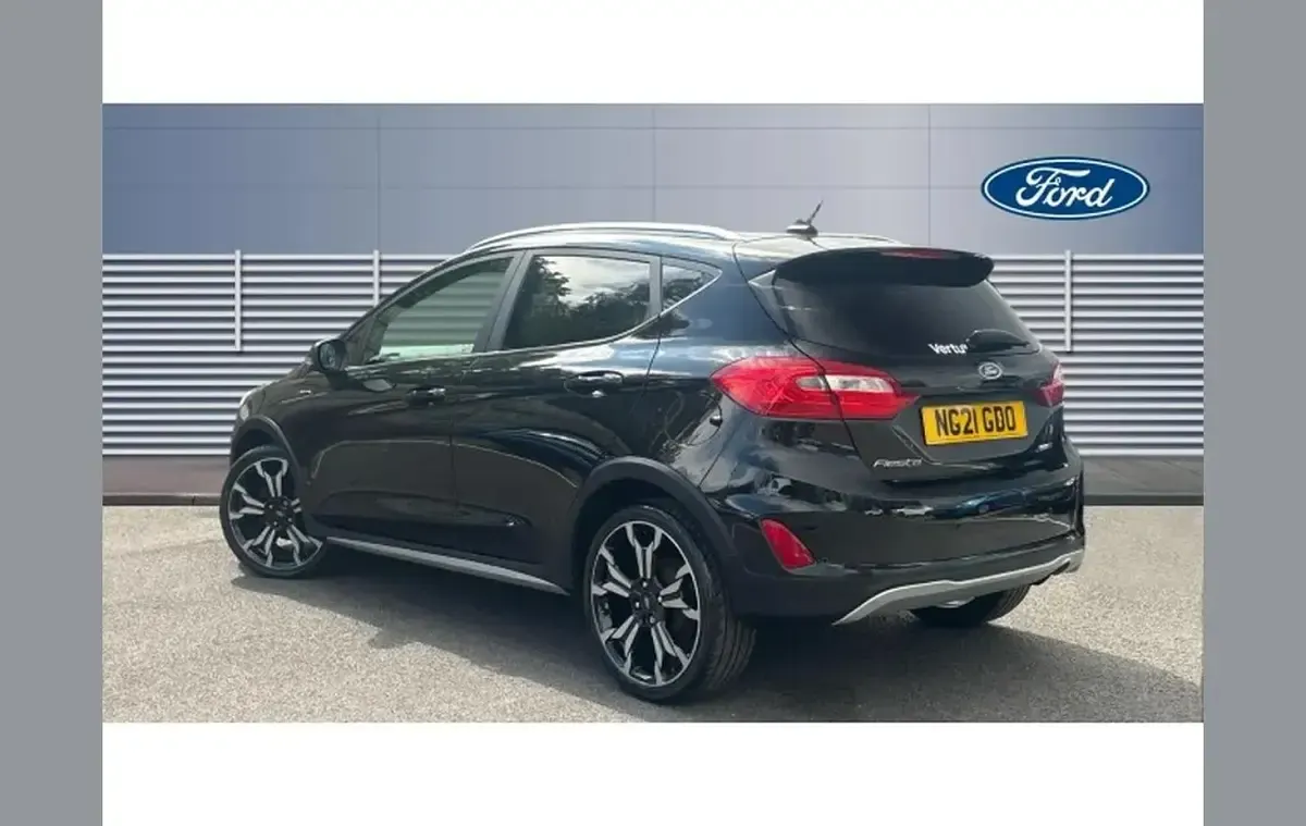 Used Ford Fiesta Active X 155 HP (114 kW) 2021 Black Hatchback