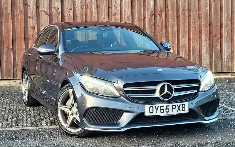 Used Mercedes C220 AMG line 170 HP (125 kW) 2018 Sedan