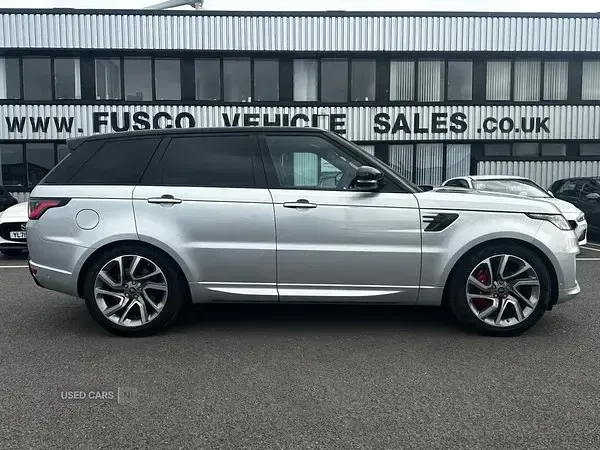 Second-hand Land Rover Range Rover Sport 400 CP (294 kW) 2019 Argintiu SUV