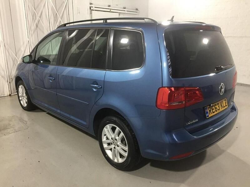 Used VW Touran SE 140 HP (102 kW) 2014 Blue MPV