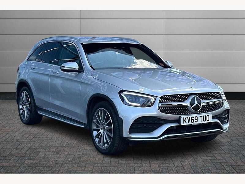 Silver Used 2019 Mercedes GLC220 AMG Line Premium SUV | £27,550 (A bit pricey) - Image 1/4