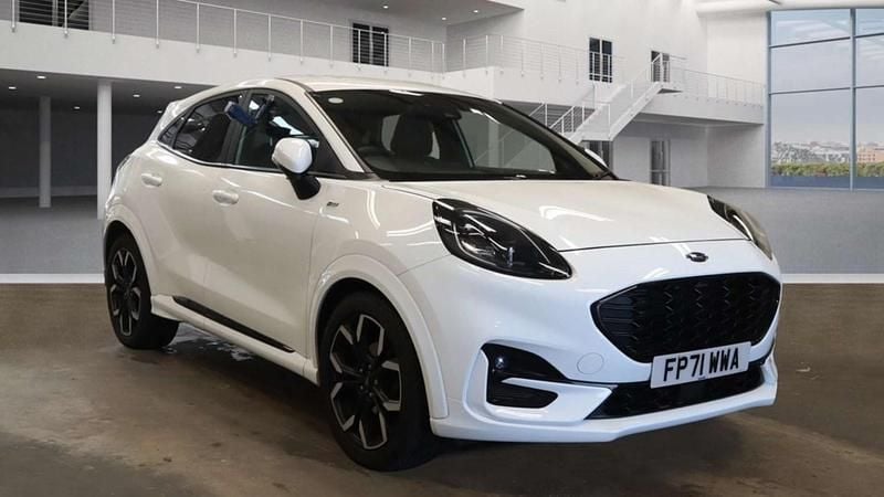 White Used 2022 Ford Puma ST-Line X SUV | £9,417 (Super price) - Image 1/4