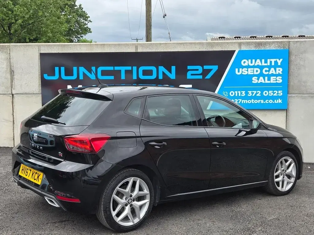 Used Seat Ibiza FR 95 HP (69 kW) 2017 Black Hatchback