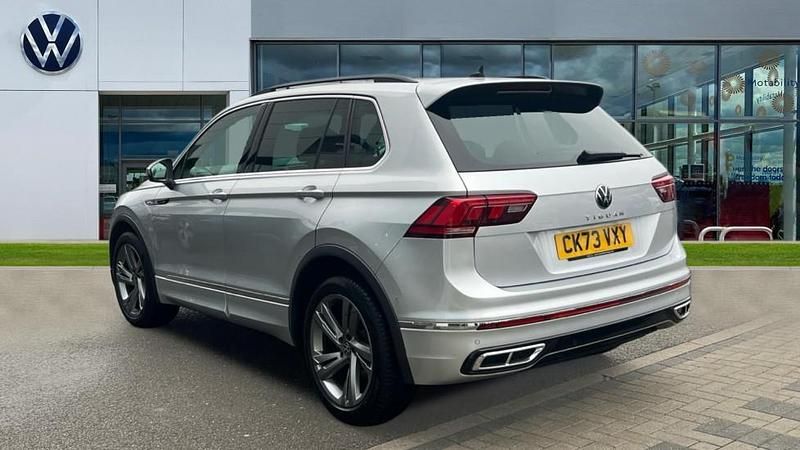 Used VW Tiguan R-line Edition 150 HP (110 kW) 2023 Reflex silver metallic SUV