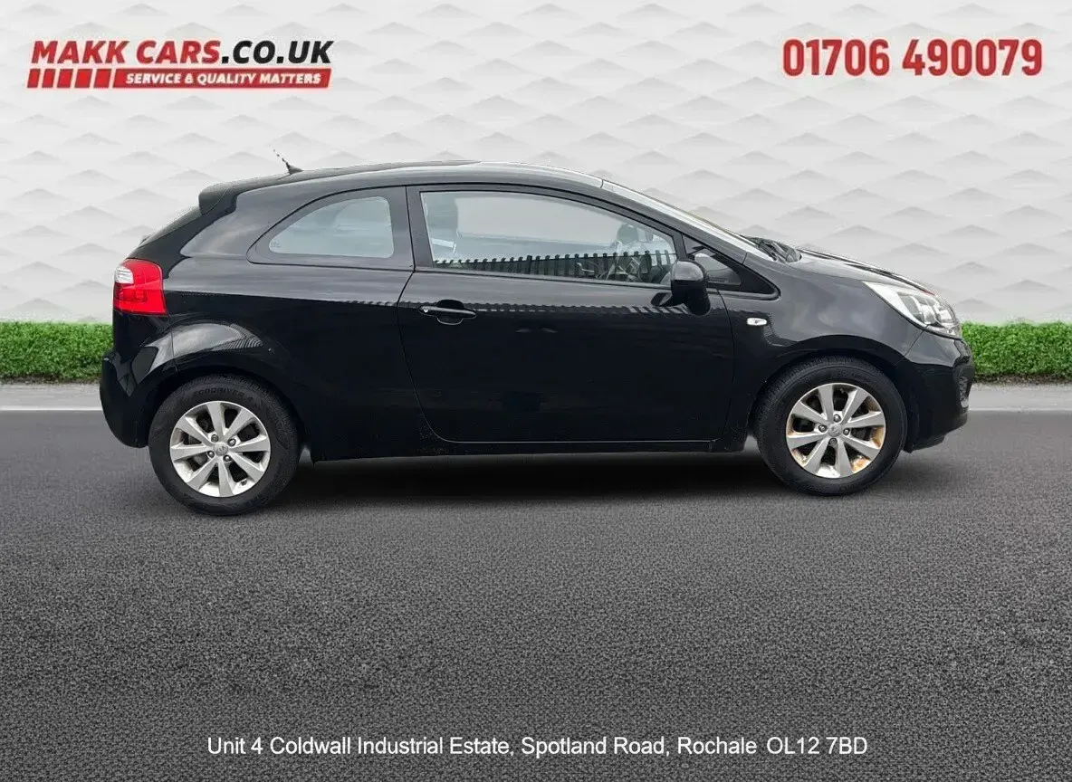 Used Kia Rio 2015 Black Hatchback