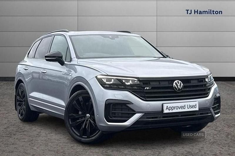 Silver Used 2021 VW Touareg Black Edition SUV | £32,995 (Fair price) - Image 1/1