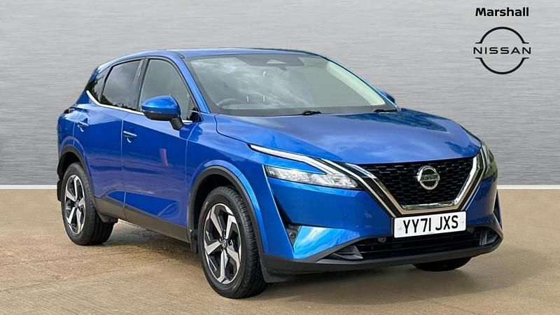 Blue Used 2021 Nissan Qashqai N-Connecta SUV | £16,850 (Fair price) - Image 1/4