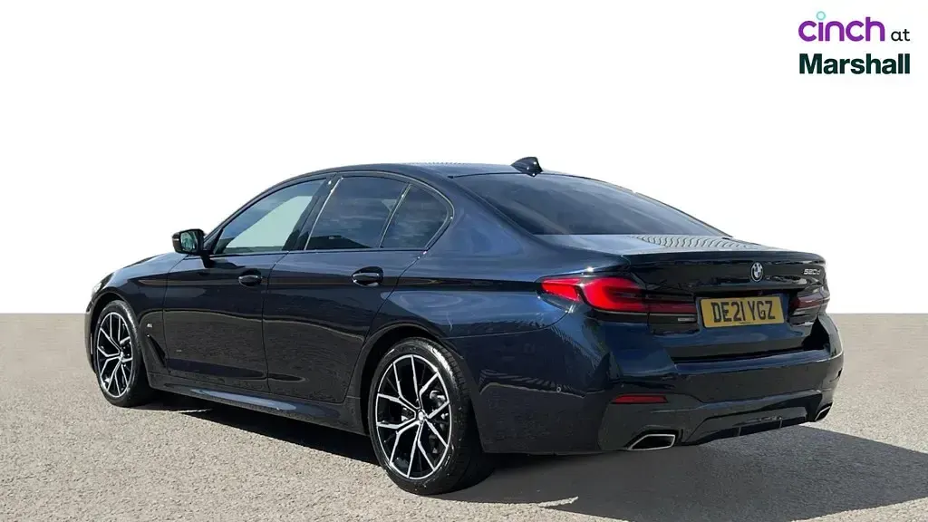 Used BMW 520 M Sport 2021 Black Sedan