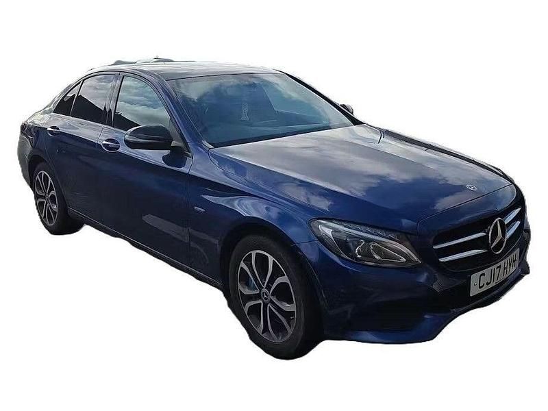 Blue Used 2017 Mercedes C350e Sedan | £10,388 (Good price) - Image 1/4