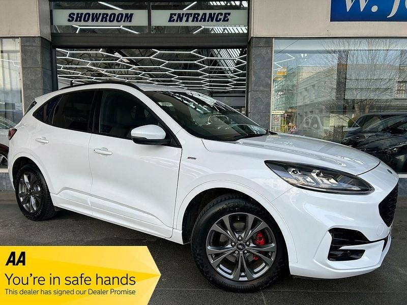 Used Ford Kuga ST-Line 120 HP (88 kW) 2020 White SUV