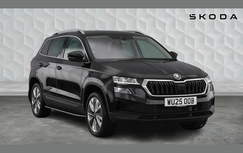Black Used 2025 Skoda Karoq SE L SUV | £26,942 (Fair price) - Image 1/4