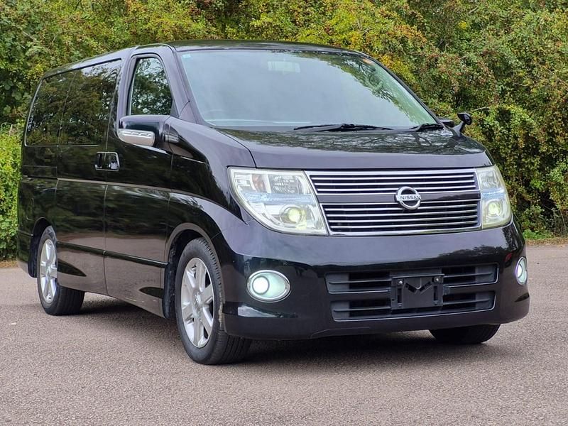 Used Nissan Elgrand 2009 Black MPV