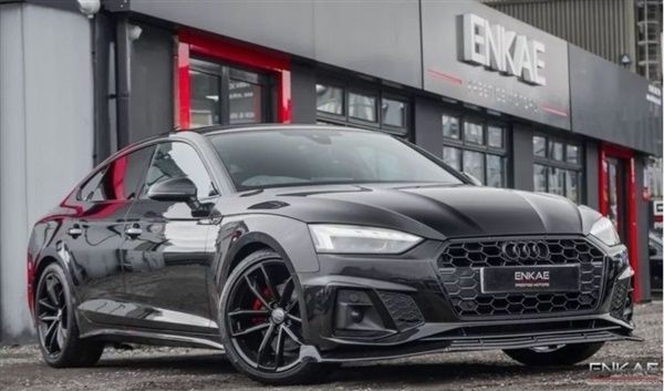 Black Used 2020 Audi A5 Sportback S-Line Hatchback | £30,594 - Image 1/1