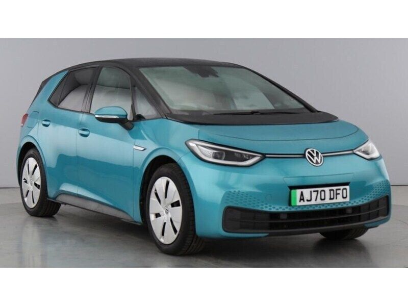 Turquoise Used 2020 VW ID.3 Pro Performance Hatchback | £13,799 (Fair price) - Image 1/4