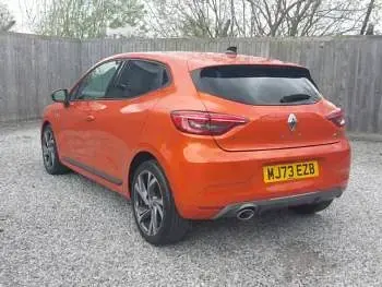 Used Renault Clio RS Line 90 HP (66 kW) 2023 Orange Hatchback