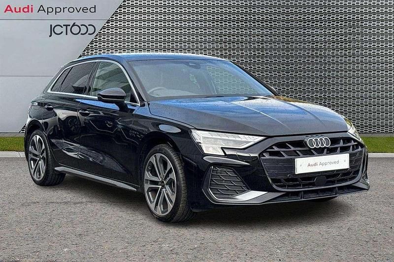 Black Used 2024 Audi A3 S-Line Hatchback | £25,403 (Fair price) - Image 1/4