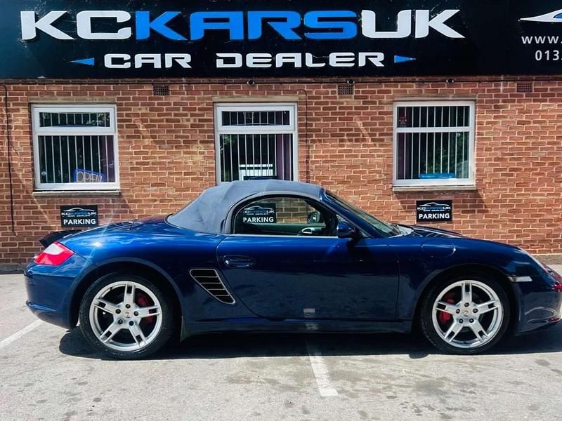 Used Porsche Boxster 295 HP (216 kW) 2007 Blue Cabriolet