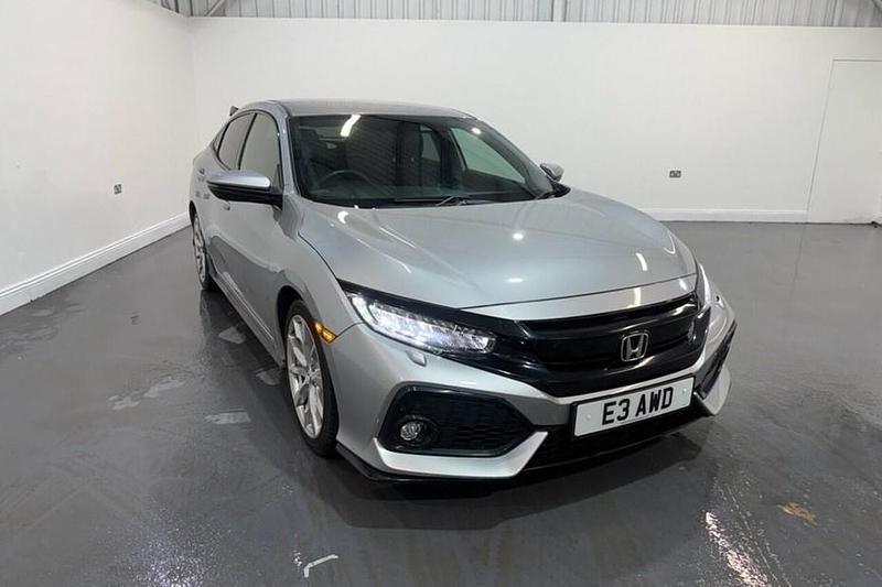 Used Honda Civic Sport 182 HP (133 kW) 2019 Silver Hatchback